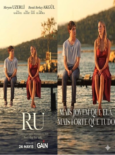 Capa da minissérie RU - MAIS JOVEM QUE ELA MAIS FORTE QUE TUDO mini drama Turco Dublado