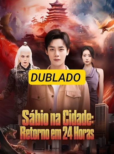 Capa da minissérie Sábio na Cidade: Retorno em 24 Horas - Dublado