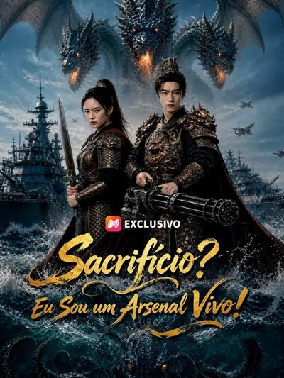 Capa da minissérie Sacrifício? Eu Sou um Arsenal Vivo