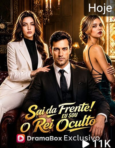 Capa da minissérie Sai da Frente ! Eu Sou o Rei Oculto
