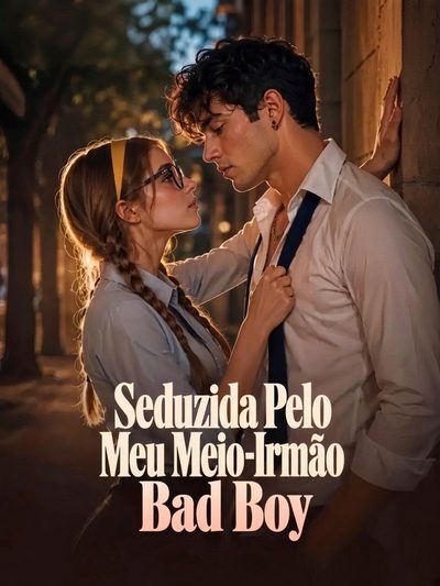 Capa da minissérie Seduzida Pelo Meu Meio Irmão Bad Boy