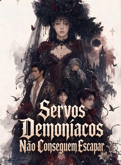 Capa da minissérie Seduzir Demônios Gatos para Sobreviver Servos Demoníacos Não Conseguem Escapar