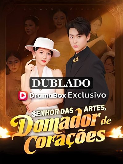 Capa da minissérie Senhor das artes, domador de corações (dublado)