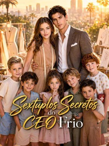 Capa da minissérie Sextuplos Secretos do CEO Frio
