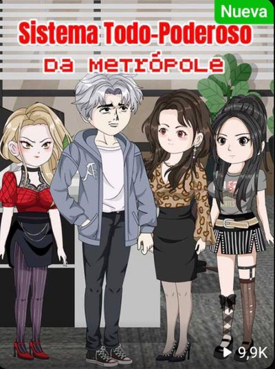 Capa da minissérie Sistema Todo-poderoso da Metrópole
