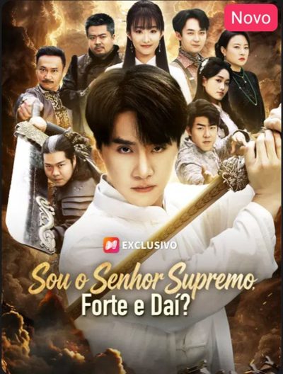 Capa da minissérie Sou o Senhor Supremo, Forte e Daí?