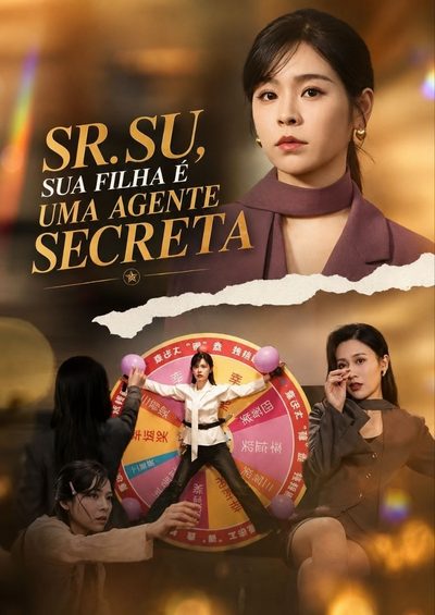 Capa da minissérie Sr. Su, Sua Filha É uma Agente Secreta