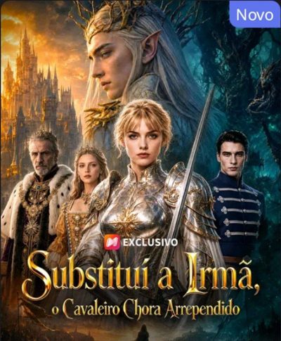 Capa da minissérie Substituí a Irmã, o Cavaleiro Chora Arrependido
