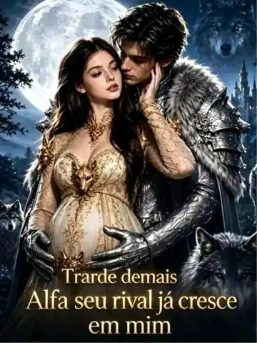 Capa da minissérie Tarde Demais Alfa. Seu Rival Já Cresce em Mim