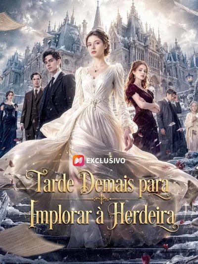 Capa da minissérie Tarde Demais para Implorar à Herdeira