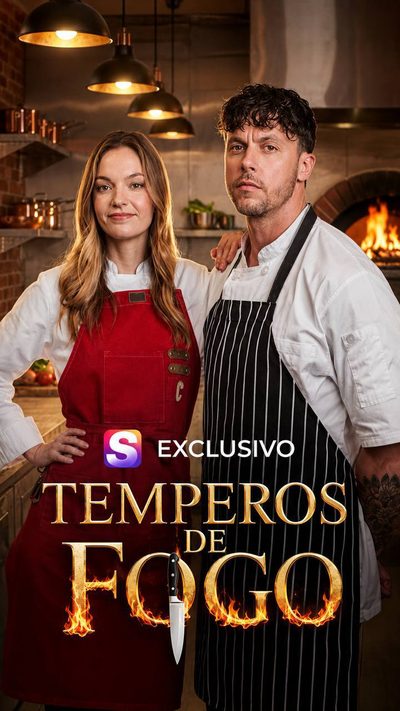 Capa da minissérie Temperos de Fogo