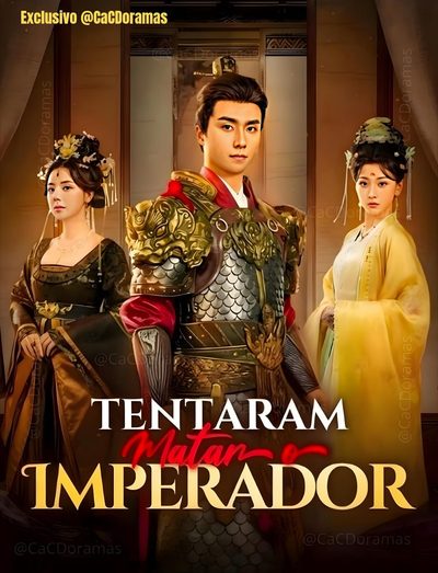 Capa da minissérie Tentaram Matar o Imperador