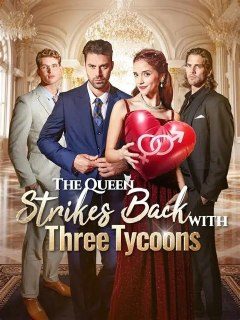 Capa da minissérie The Queen Strikes Back With Three Tycoons a Rainha Retorna com Três Magnatas