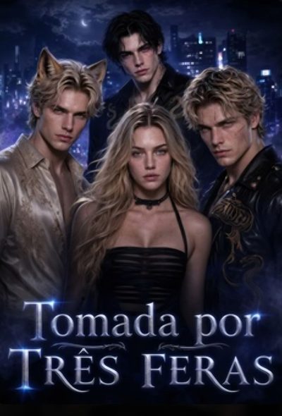 Capa da minissérie TOMADA POR TRÊS FERAS Legenda não e uma das melhores