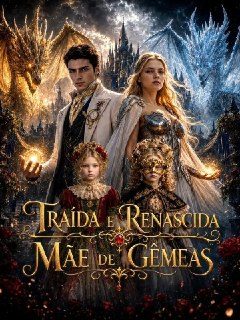 Capa da minissérie Traída e Renascida Mãe de Gêmeas