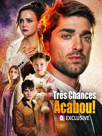 Capa da minissérie Três Chances Acabou!