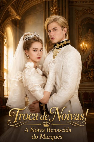 Capa da minissérie Troca de Noivas , a Noiva Renascida do Marquês