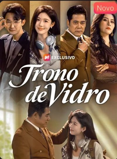 Capa da minissérie Trono de Vidro