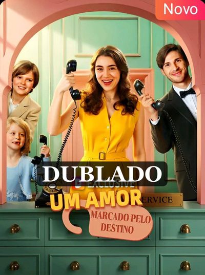 Capa da minissérie Um Amor Marcado Pelo Destino (dublado)