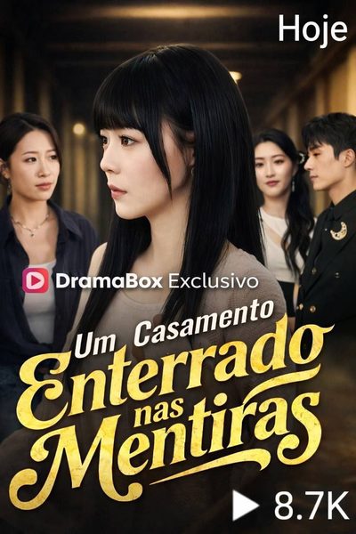 Capa da minissérie Um Casamento Enterrado Nas Mentiras