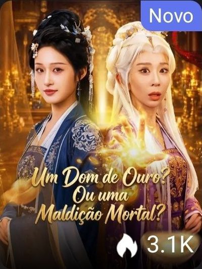 Capa da minissérie Um Dom de Ouro? Ou uma Maldição Mortal ?