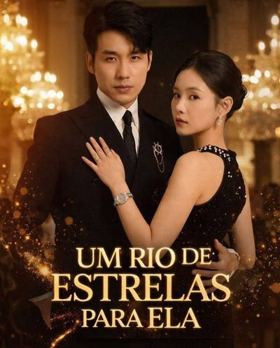 Capa da minissérie Um Rio de Estrelas para Ela