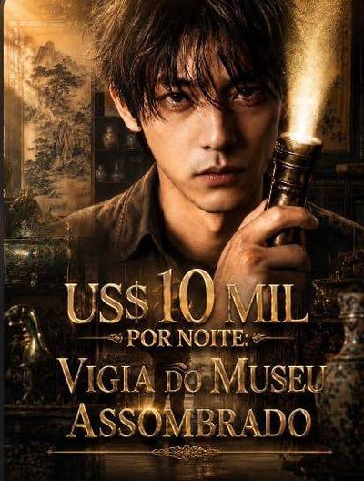 Capa da minissérie US$ 10 Mil por Noite: Vigia do Museu Assombrado dublado