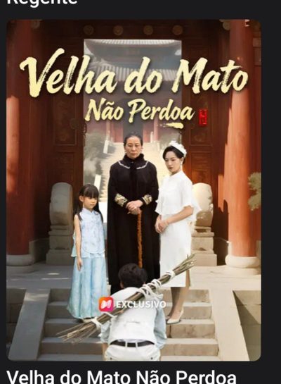 Capa da minissérie Velha do Mato Não Perdoa🫴