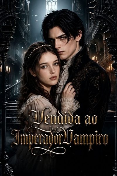 Capa da minissérie Vendida ao Imperador Vampiro