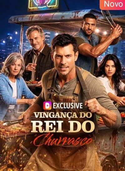 Capa da minissérie Vingança do Rei do Churrasco