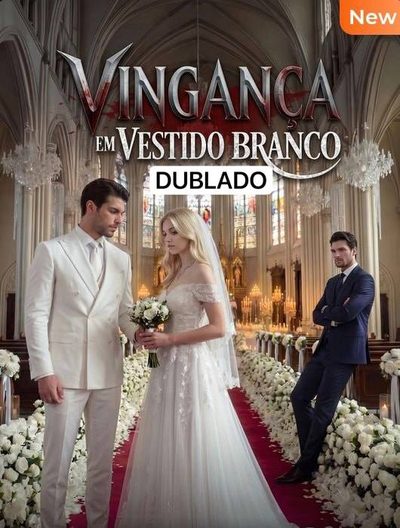 Capa da minissérie Vingança em Vestido Branco Dublado