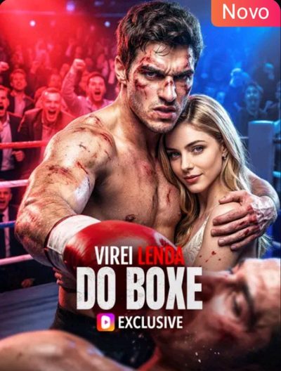 Capa da minissérie Virei Lenda do Boxe
