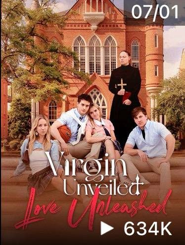 Capa da minissérie VIRGEM REVELADA AMOR SEM LIMITES Virgin Unveiled Love Unleashed