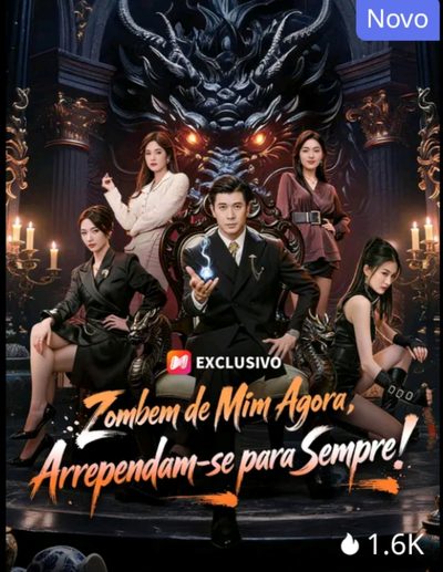 Capa da minissérie Zombem de Mim Agora, Arrependam-se para Sempre!